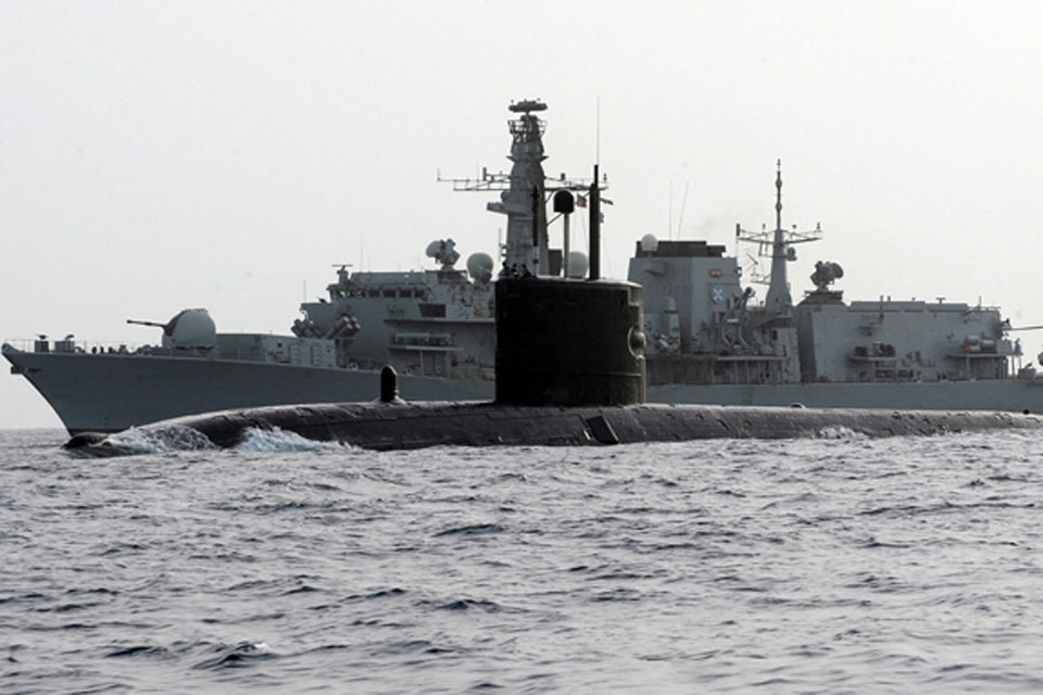 Navy submarine HMS Turbulent retires