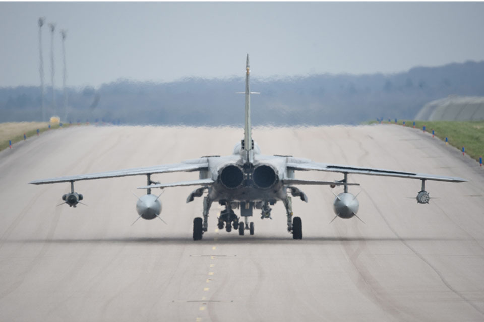 RAF Tornados conduct more long range strikes in Libya