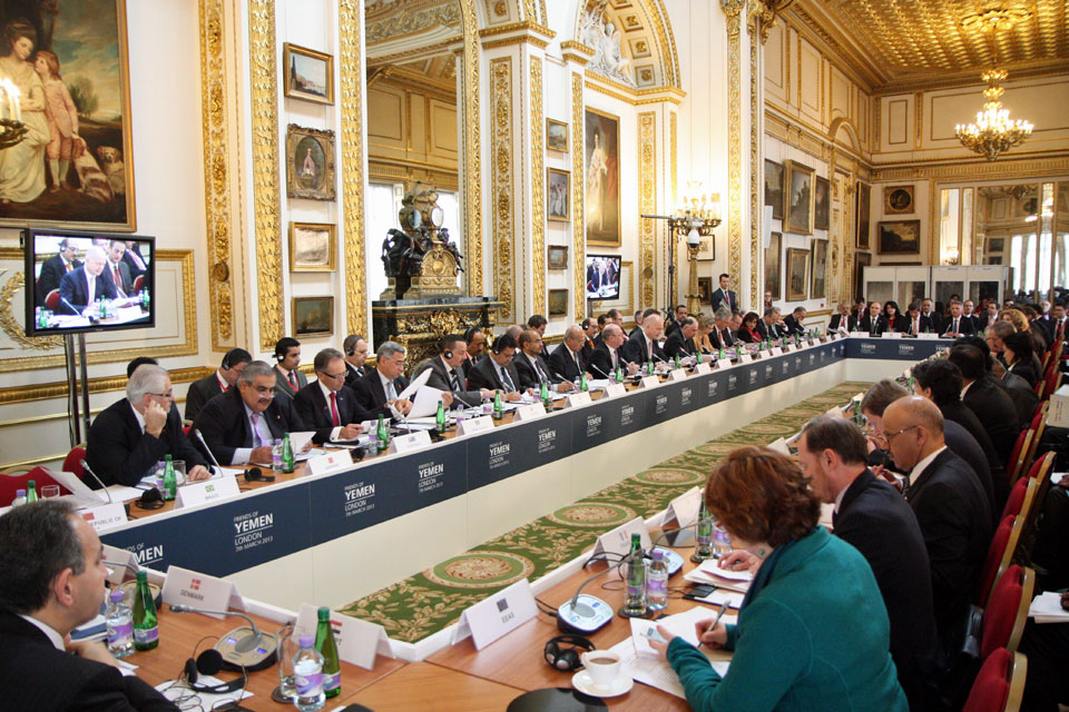 Ministers gather for the fifth Friends of Yemen meeting in London today.