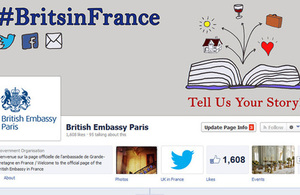 The British Embassy Facebook page