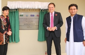 UK Minister for Asia and the Pacific Mark Field visits Mardan to see UK support for Pakistan