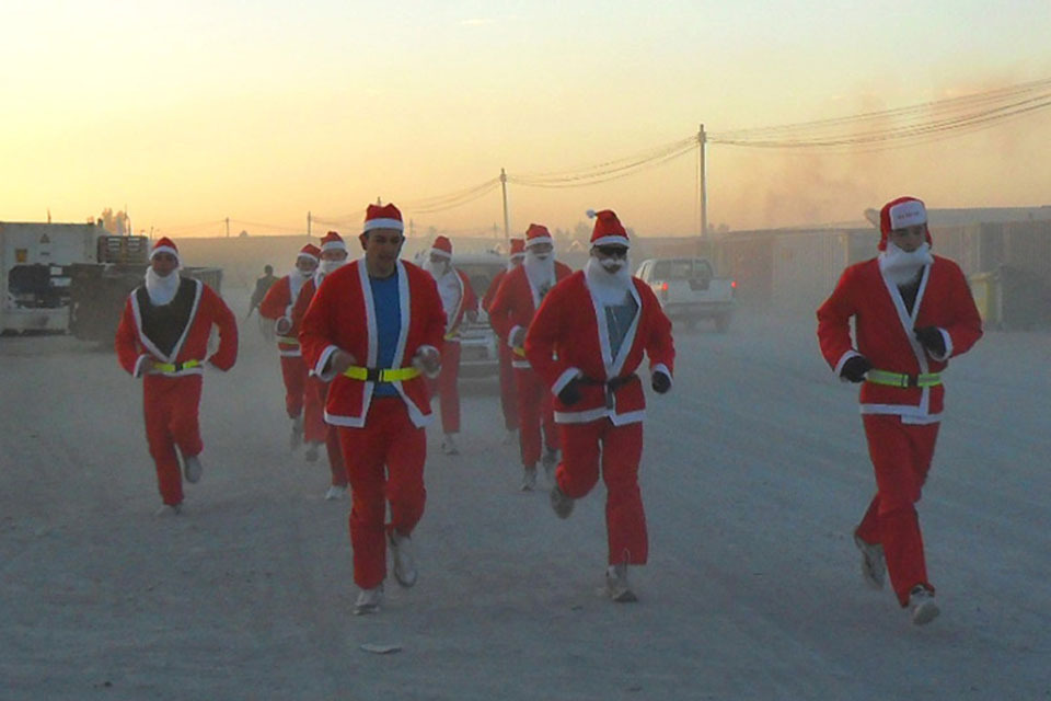 Airmen's Afghan Christmas charity run