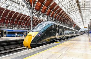 IEP train at Paddington.