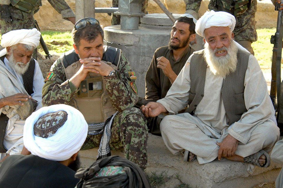 Recent commander in southern Afghanistan reports on progress