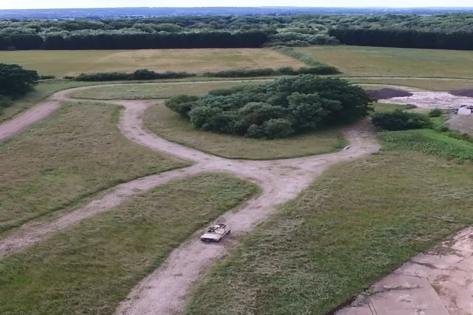 Unmanned ground vehicle localisation without GNSS