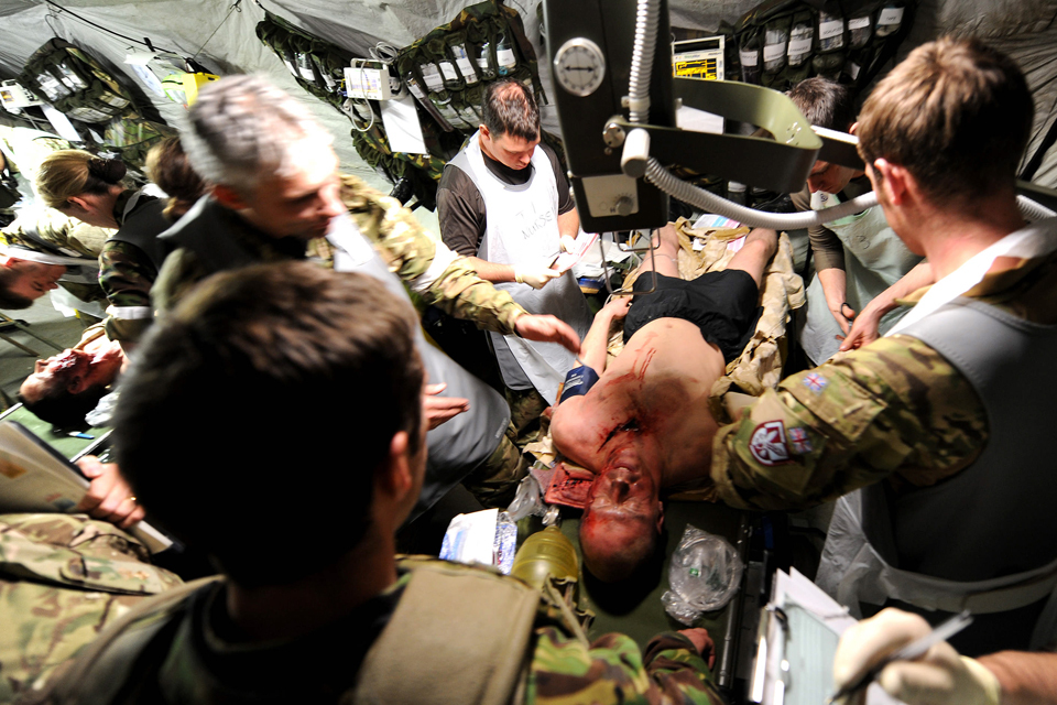 World class medical services for UK armed forces
