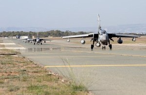 Tornado GR4s at RAF Akrotiri, British Forces Cyprus