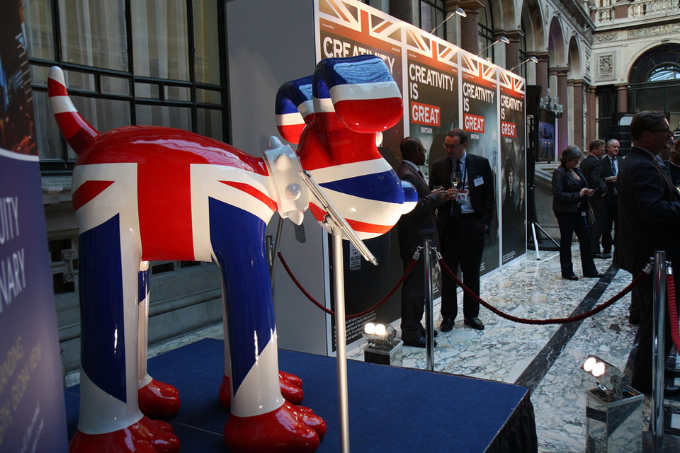   Creative Britain event at the Foreign Office in London, 14 May 2014.