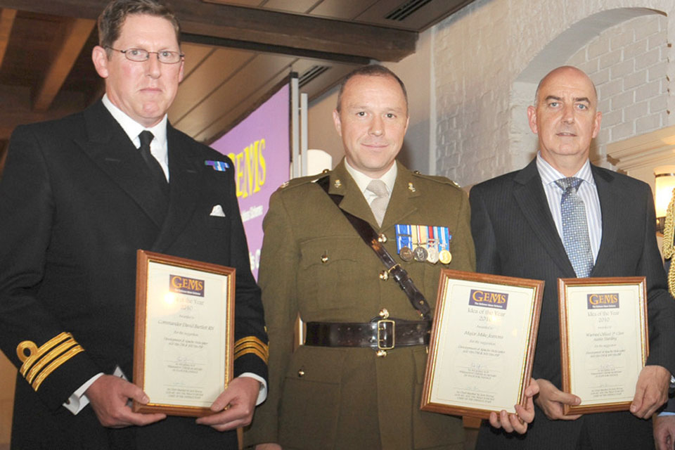 Defence Equipment and Support's Apache Helicopter Team won the Public Value Award at this year's Civil Service Awards