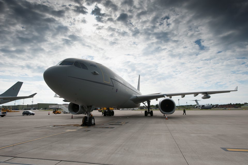 Personnel will also be able to fly Voyager aircraft - used for air-to-air refuelling - on completion of their training. Crown Copyright.