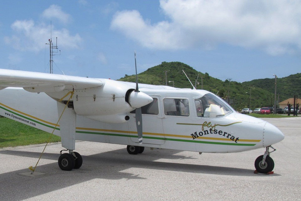 Britten Norman BN2A 26 at V.C. Bird Int Airport, Antigua 7 Oct 12
