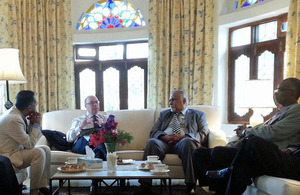 Alistair Burt with Southern Yemen leaders