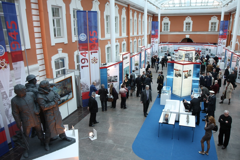 Arctic Convoys exhibition opening - general view