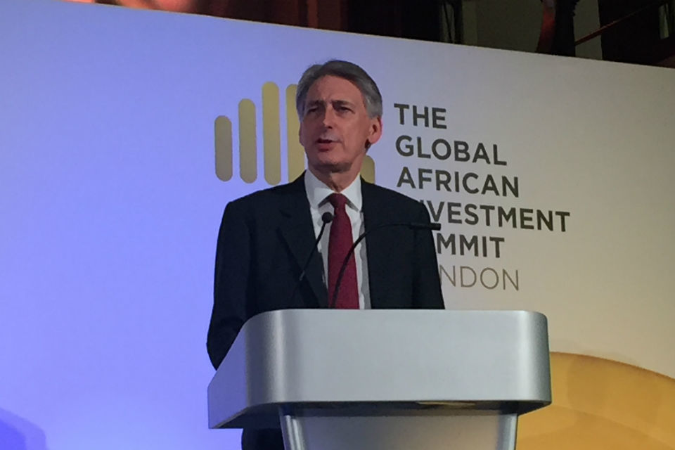 Foreign Secretary opens the Global African Investment Summit