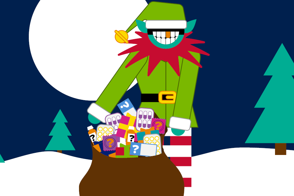 Count down to Christmas with the FakeMeds advent calendar