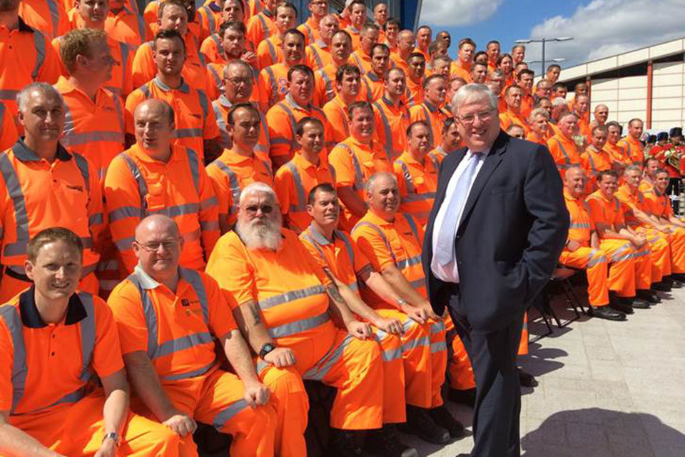 Transport Secretary welcomes Reading Station redevelopment