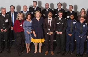 Home Secretary honours special constables and police volunteers article