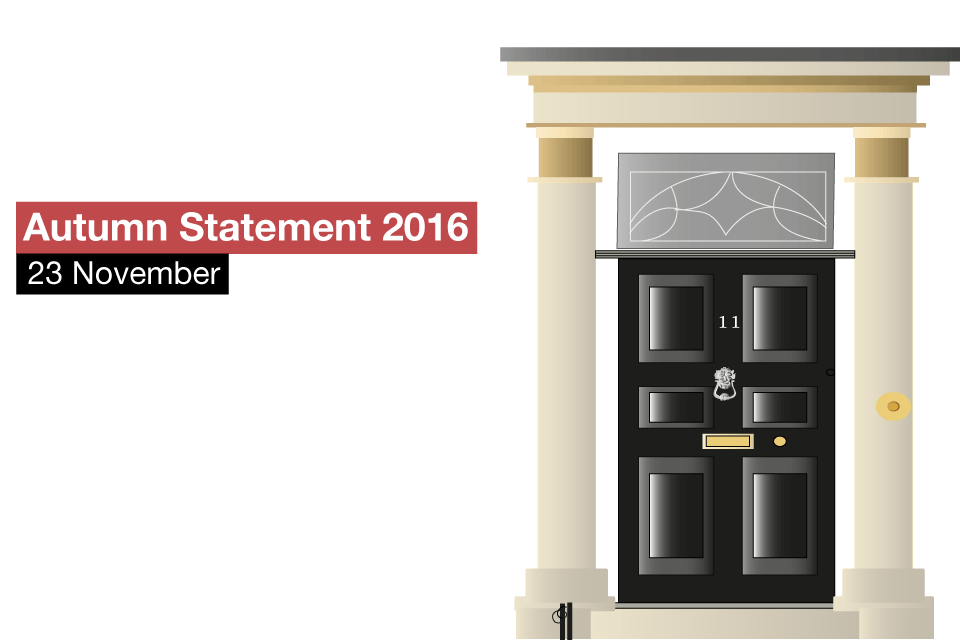 Autumn Statement 2016 date confirmed
