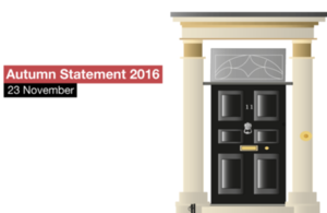 Autumn Statement will be on Wednesday 23 November 2016