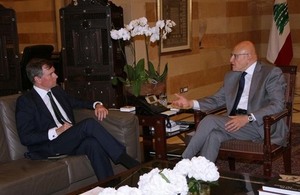 Ambassador Shorter with PM Salam