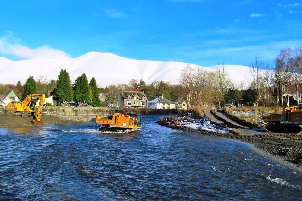 Environment Agency marks 100 days of flood recovery in Cumbria