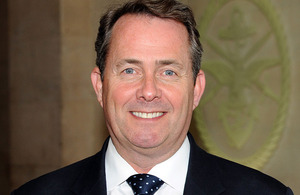 Secretary of State for Defence Dr Liam Fox