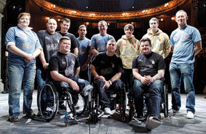 Bravo 22 Company, a project for wounded, injured and sick Service personnel, currently in recovery capability programmes, have signed up to create, rehearse and perform 'The Two Worlds of Charlie F' at the Theatre Royal Haymarket