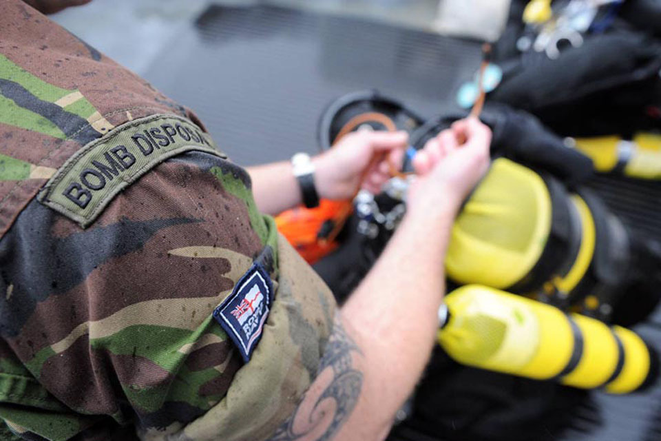 Royal Navy explodes World War Two bomb in Plymouth