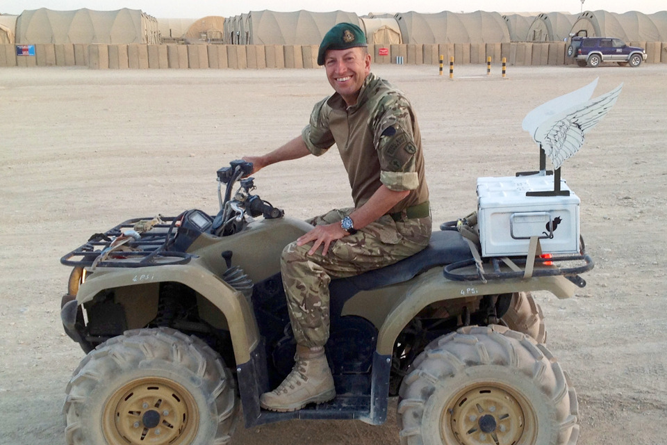 Faith on the front line in Afghanistan