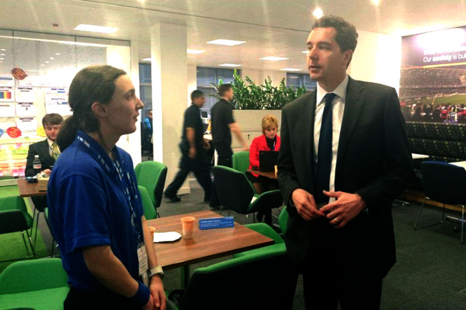 Minister praises interns with special educational needs