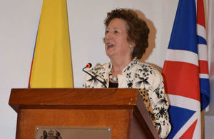 Baroness Anelay, visited Colombia and Panama