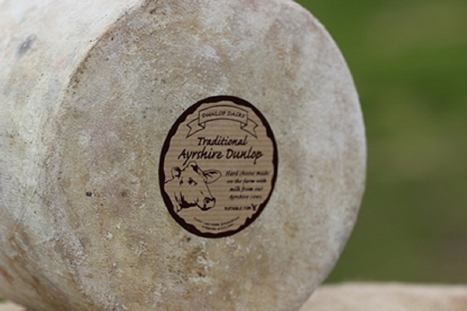 Ayrshire Dunlop cheese wins protected status