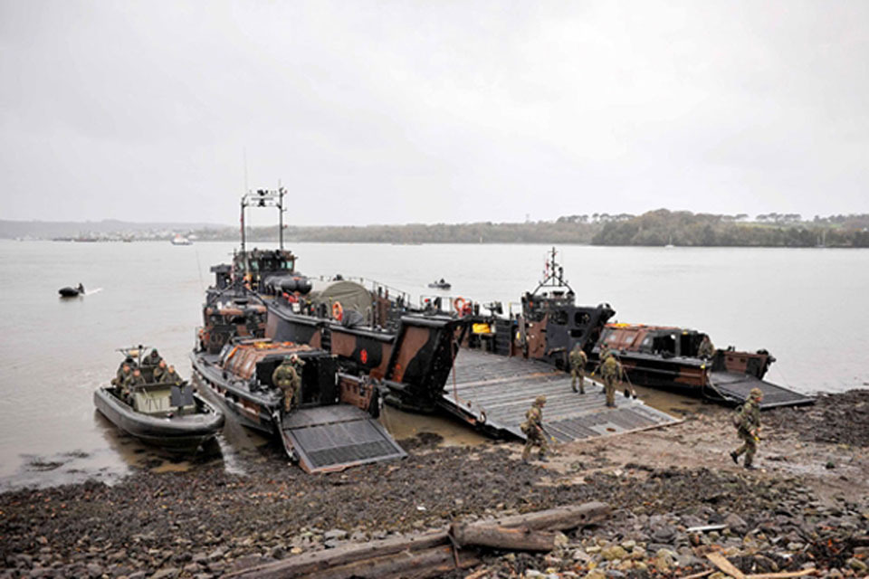 New £25m landing craft home takes shape in Devonport