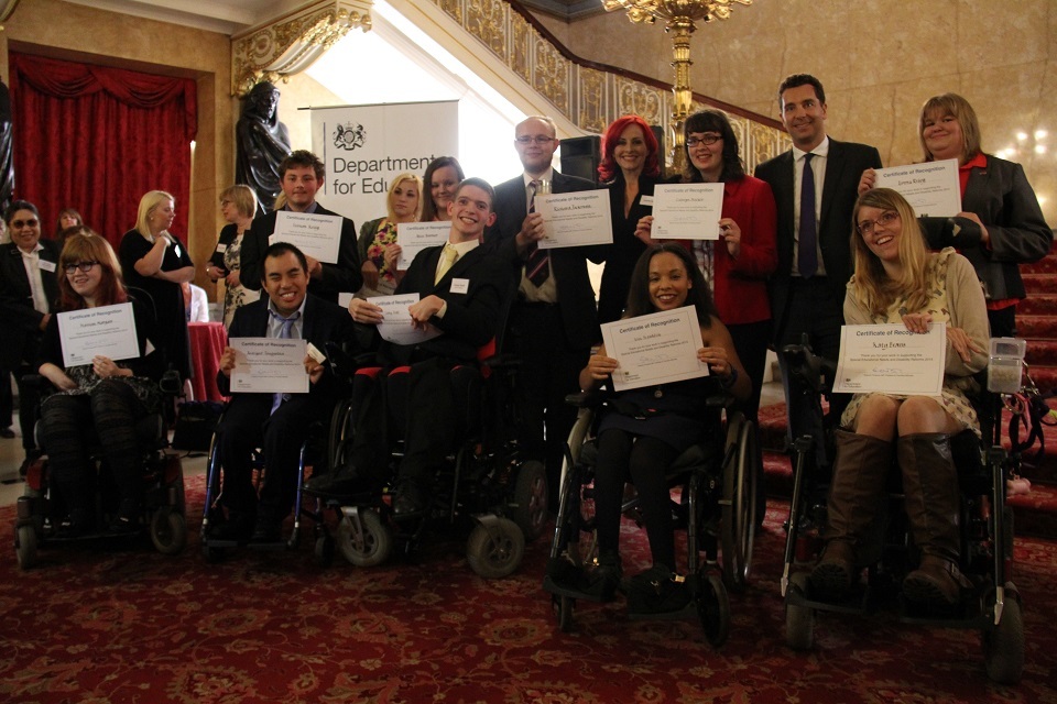Young adults thanked by minister for helping to mould SEND policy