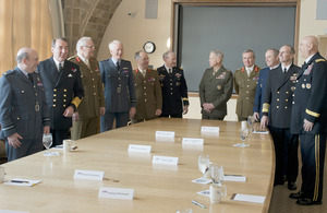 The Joint Chiefs of Staffs gathered for the US-UK Chiefs Committee conference at the national Defense University in Washington DC [Picture: DOD]