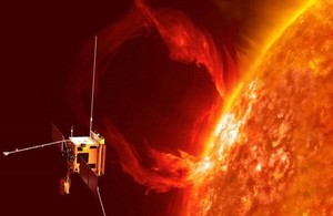Solar Orbiter exploring the Sun’s realm.