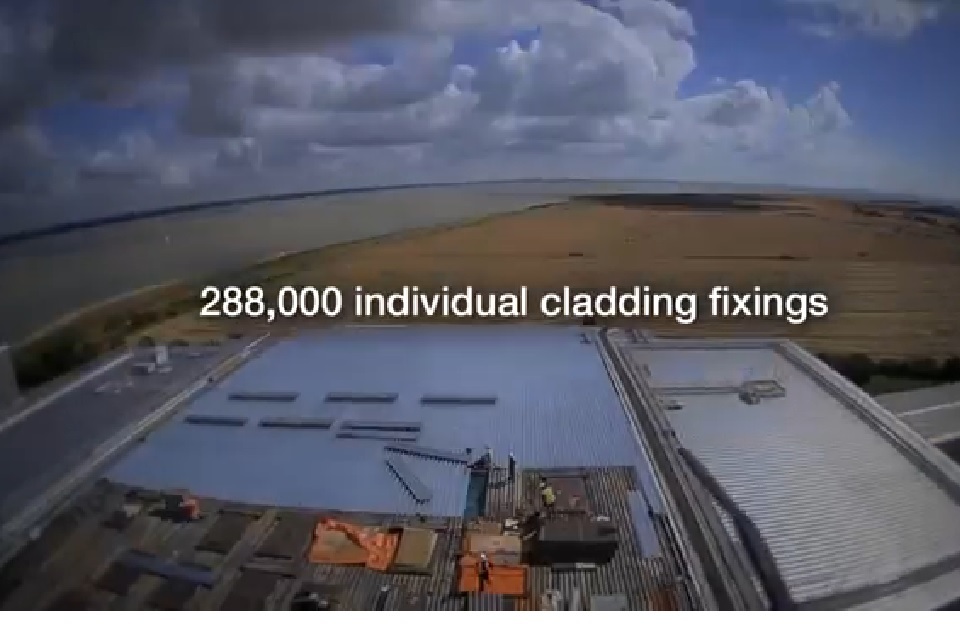 New weather envelope completed at Bradwell, Essex