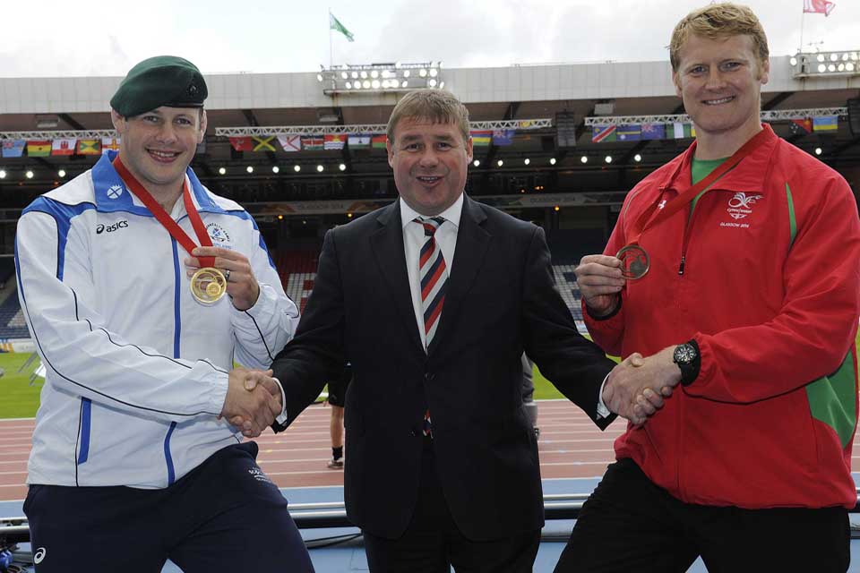 Minister for the Armed Forces Mark Francois met with judo gold and bronze medallists Chris Sherrington and Mark Shaw