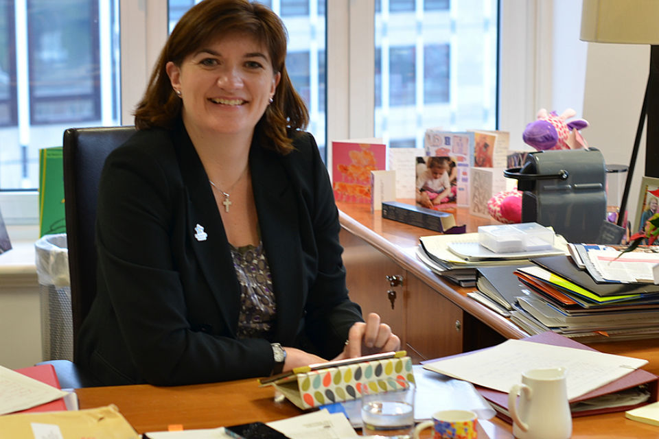 Nicky Morgan takes part in a webchat about schools and education