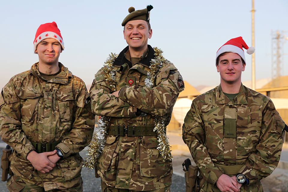 Troops send their loved ones messages for Christmas
