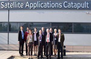 Polish scientists in Satellite Applications Catapult in Harwell