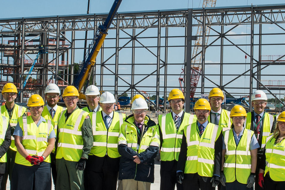 DIO delivers first stages of maintenance facility for new RAF transport aircraft