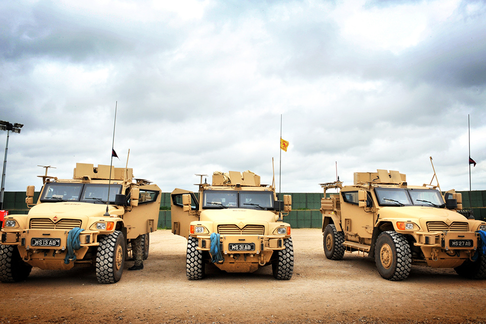 Babcock awarded £900 million army vehicle contract