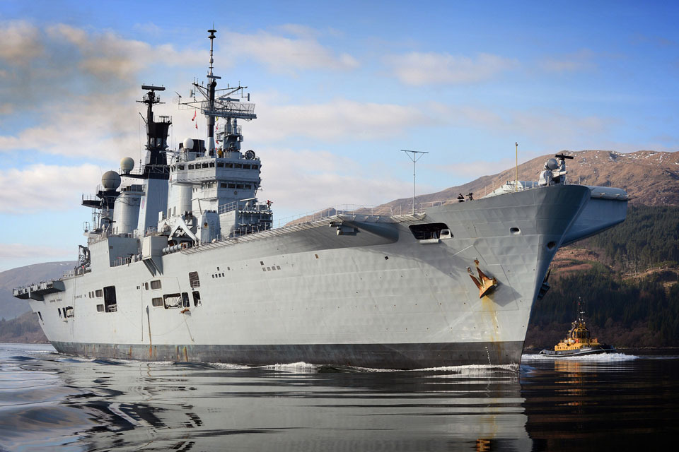 MOD seeks ideas to preserve HMS Illustrious