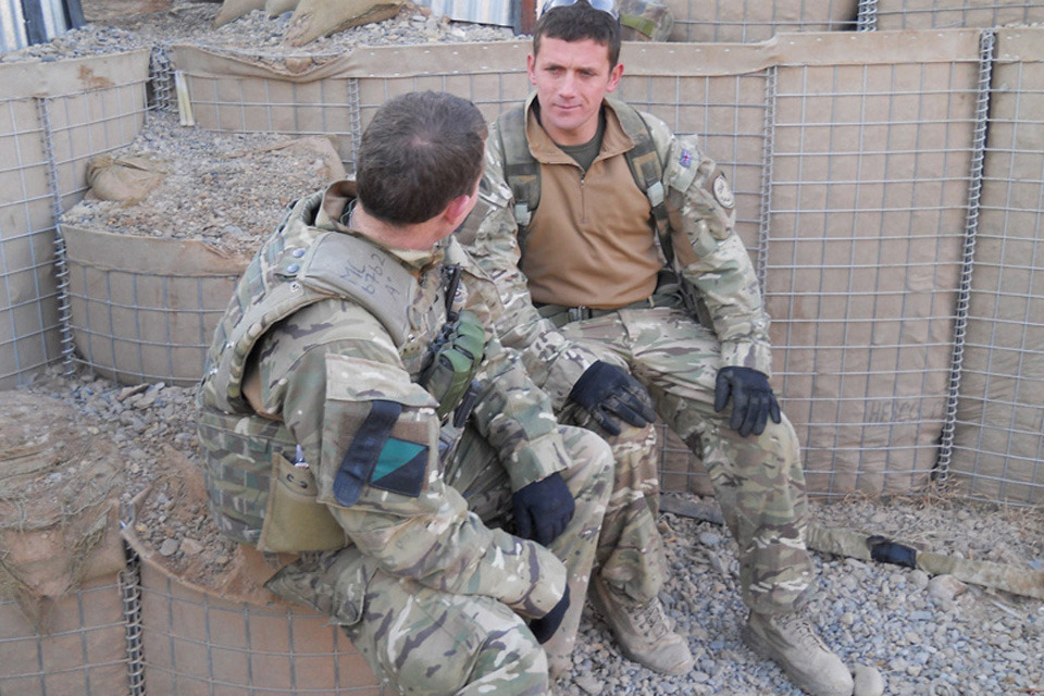 Managing mental health issues in Helmand