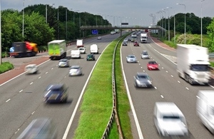 traffic on motorway