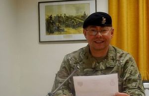 Colonel David Middleton. Picture via MOD. All rights reserved.