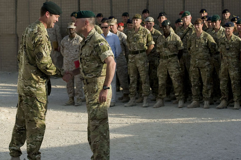 20th Armoured Brigade takes command of Task Force Helmand