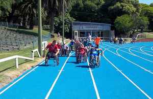 80 disabled children participate in the activities