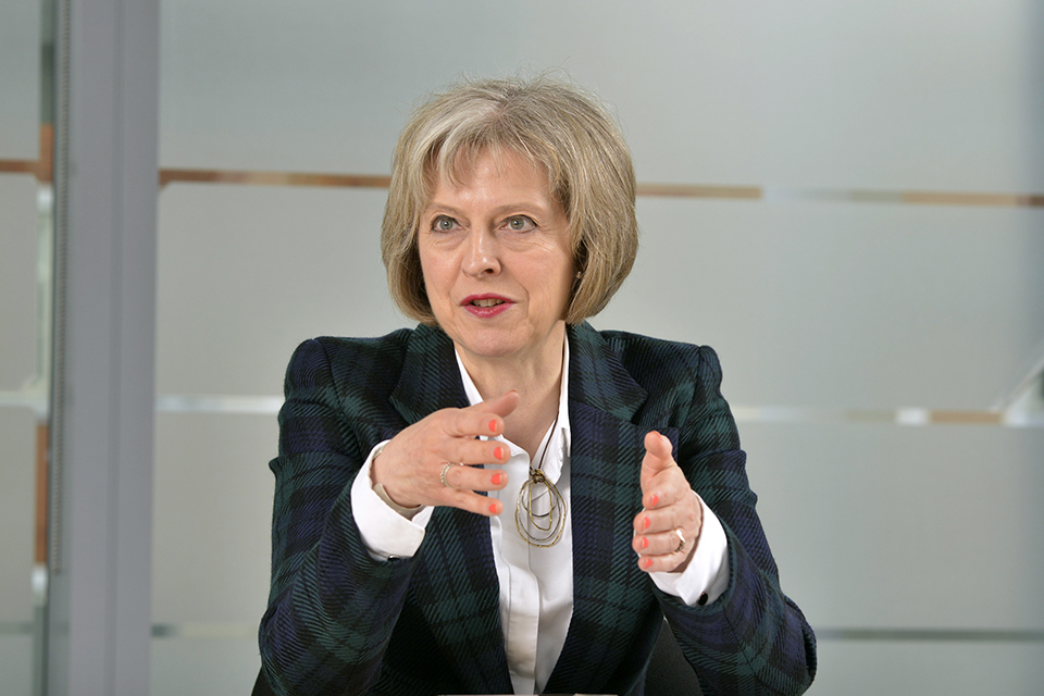 Home Secretary lights the touch paper on the next stage of radical reform of the Home Office